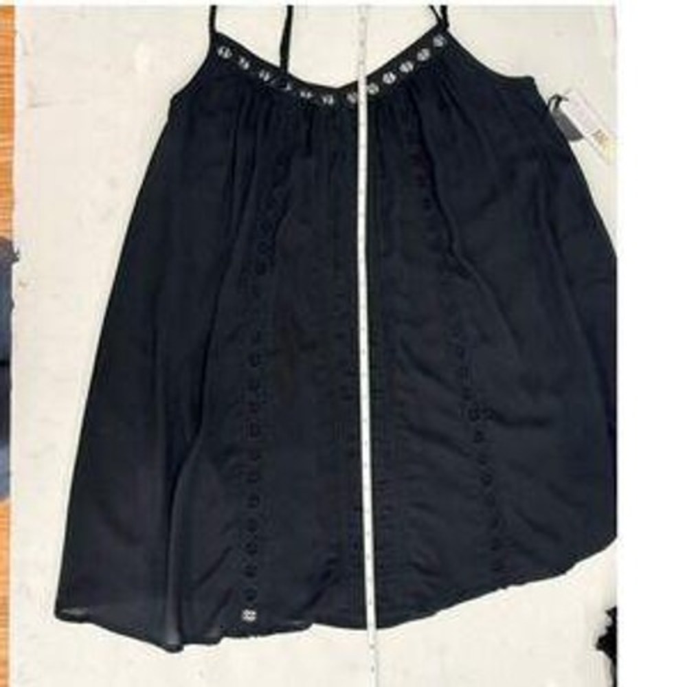 Amuse Society Lexa Lace Cami Mini Dress Black Boho Whimsigoth XS NWT - Picture 8 of 15